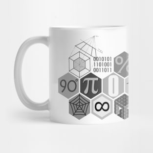 Math in BW Mug